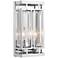 Mersesse 2 Light Wall Sconce in Chrome