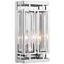 Mersesse 2 Light Wall Sconce in Chrome