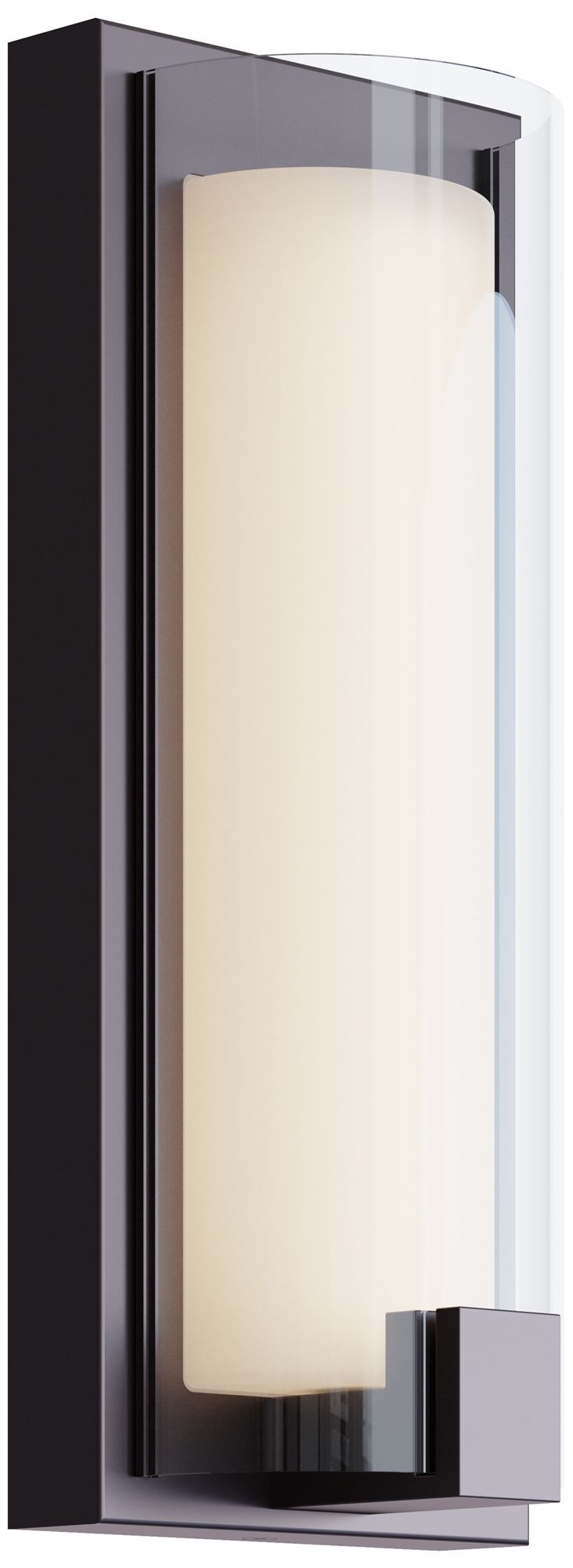 Mesa 12" High Bronze LED Sconce