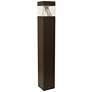 Thumbnail1 of Mesa 42" High Dark Bronze 3-CTT LED Square Bollard Light