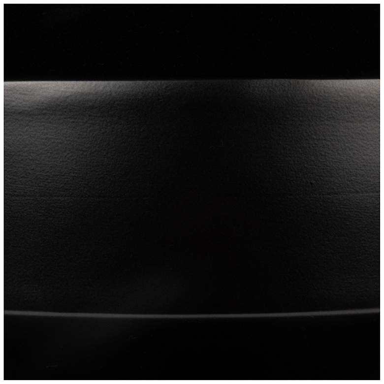 Image 2 Metal Accordion Side Table, Black more views