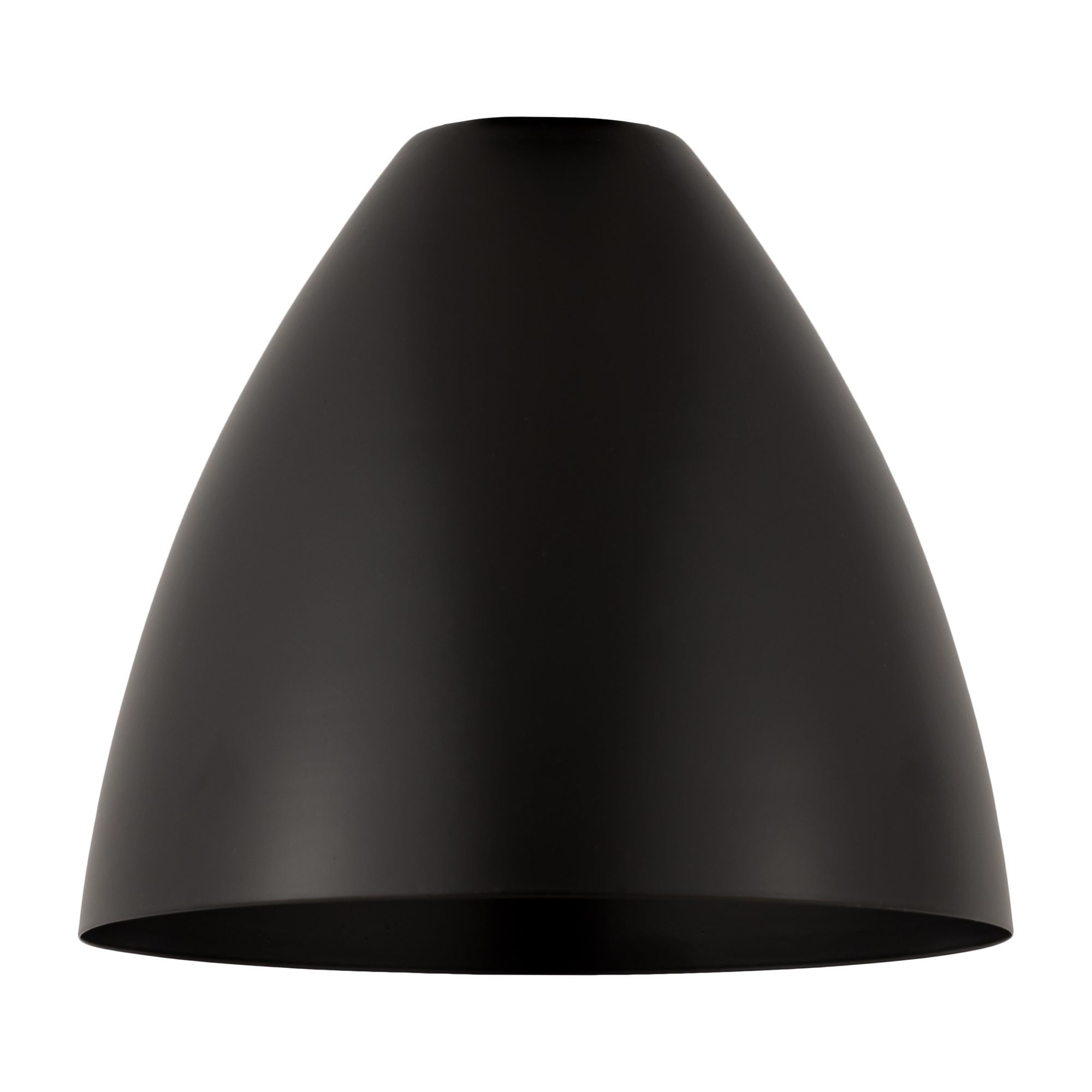 Image 4 Metal Bristol 10.75"High Matte Black Sconce With Matte Black Shade more views