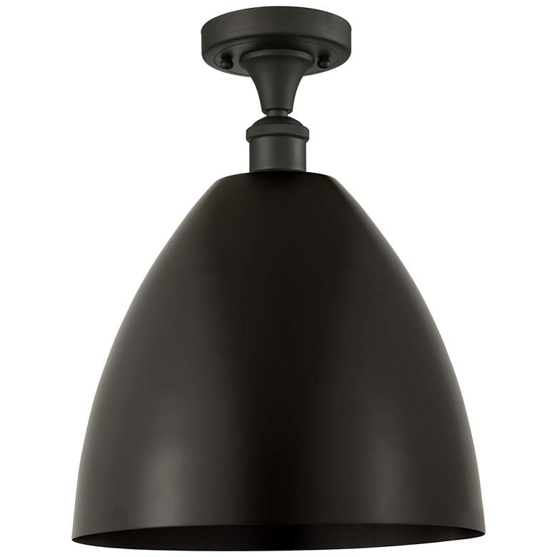 Image 1 Metal Bristol 12" LED Semi-Flush - Oil Rubbed Bronze - Oil Rubbed Bro