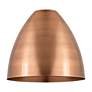 3_Metal Bristol  12" Semi-Flush Mount - Antique Copper - Antique Copper  more views