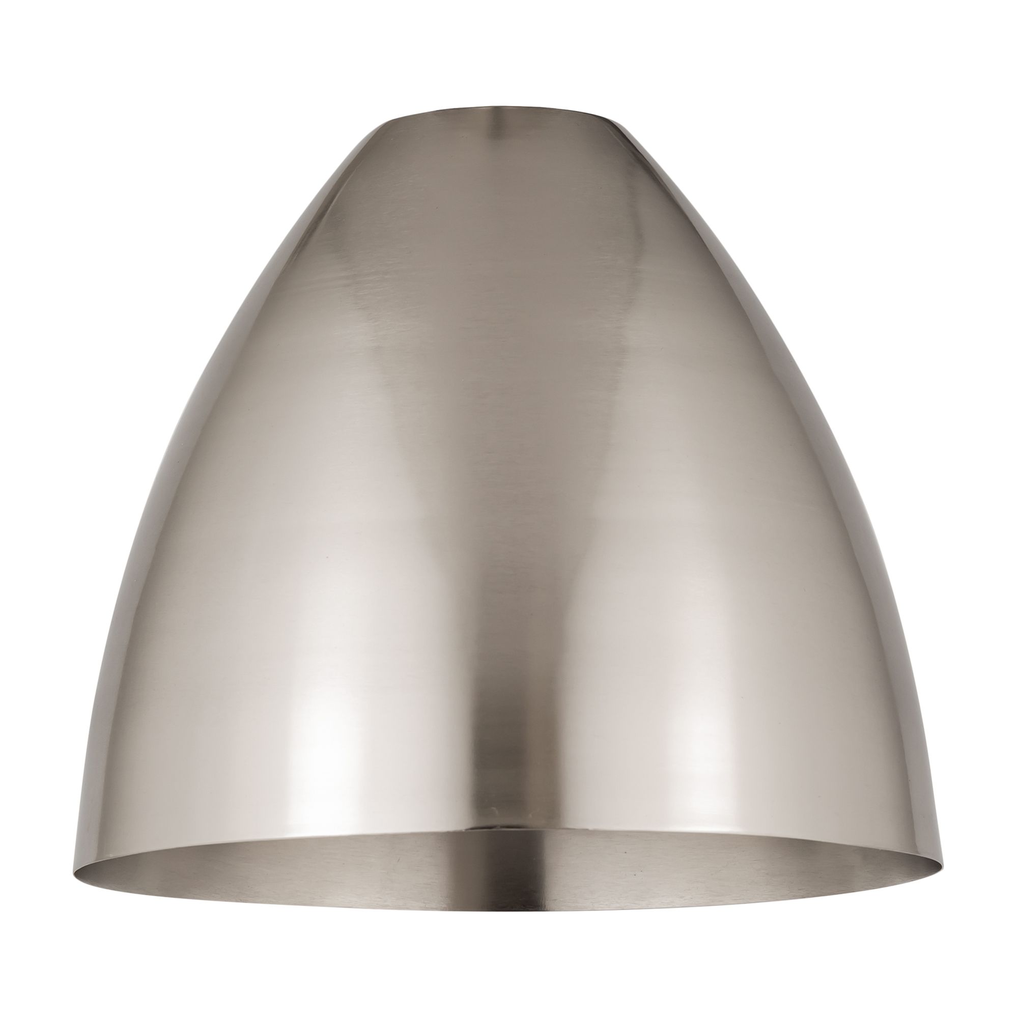 Image 3 Metal Bristol 12"W Brushed Satin Nickel LED Pendant more views