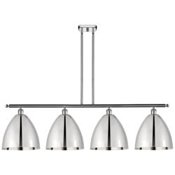Metal Bristol 4 Light 50" Island Light - Polished Chrome  - Polished C