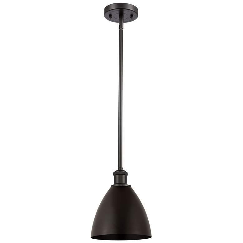 Image 1 Metal Bristol 7.5 inchW Oil Rubbed Bronze Pendant With Oil Rubbed Bronze S