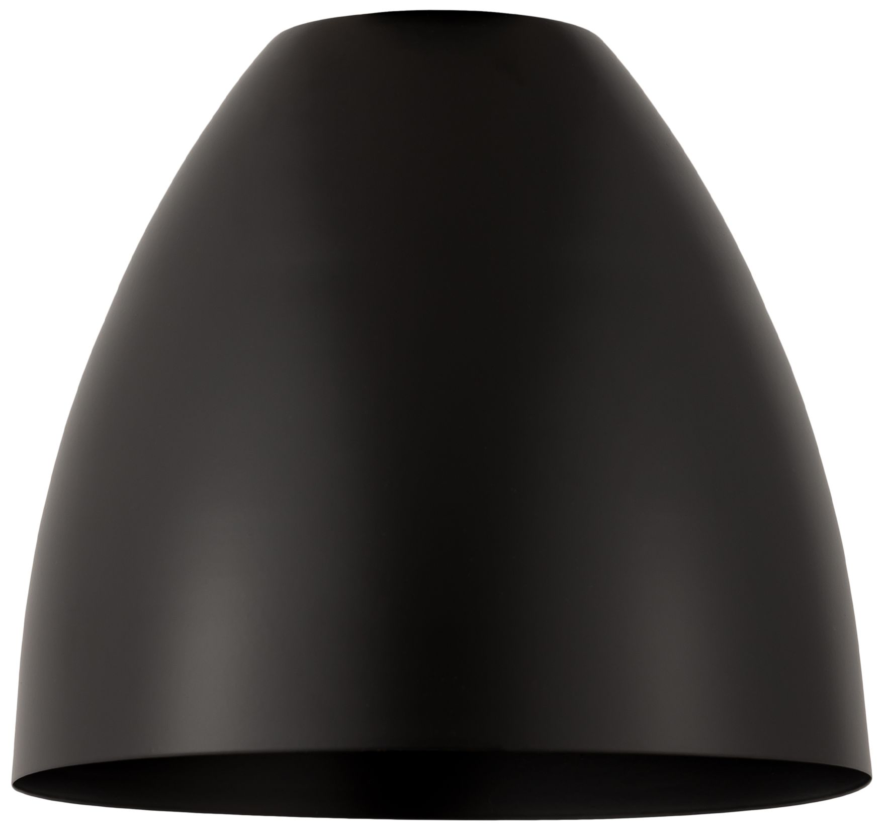 Image 3 Metal Bristol 9"W Black Antique Brass Semi.Flush Mount With Black Shad more views