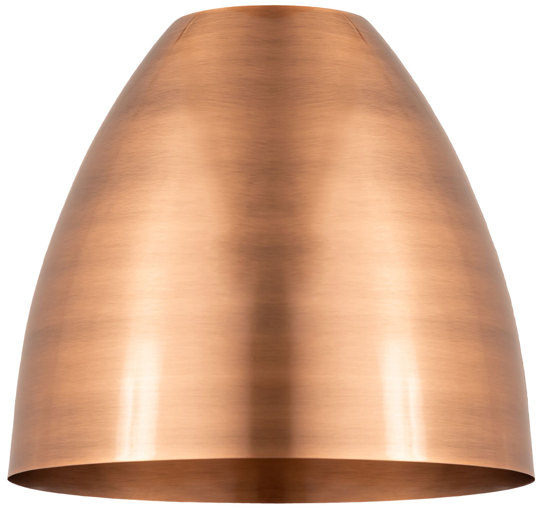 Image 3 Metal Bristol 9"W Copper LED Semi.Flush Mount With Copper Shade more views