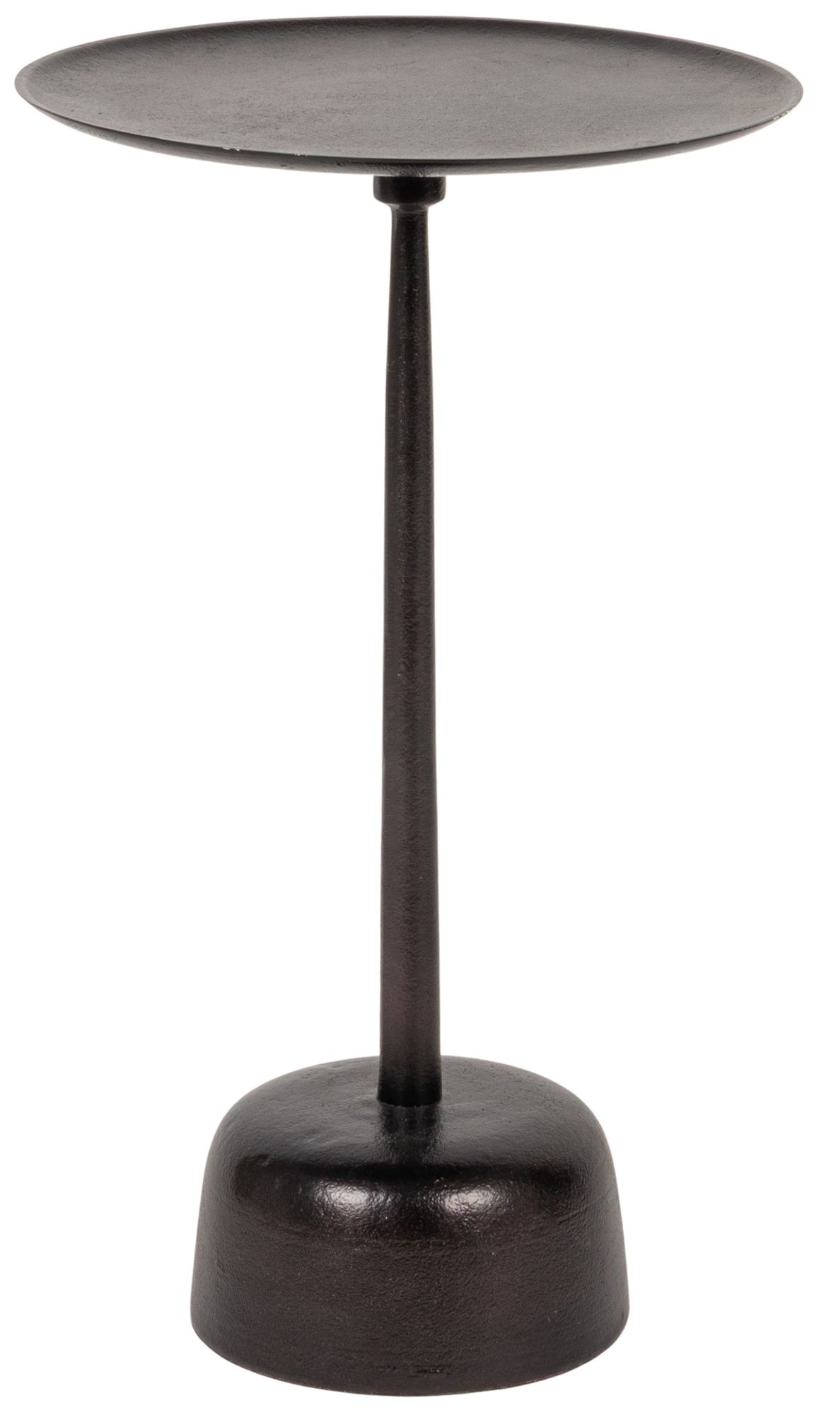 Image 2 Metal Martini Table, Black Finish