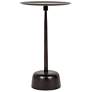 5_Metal Martini Table, Black Finish more views