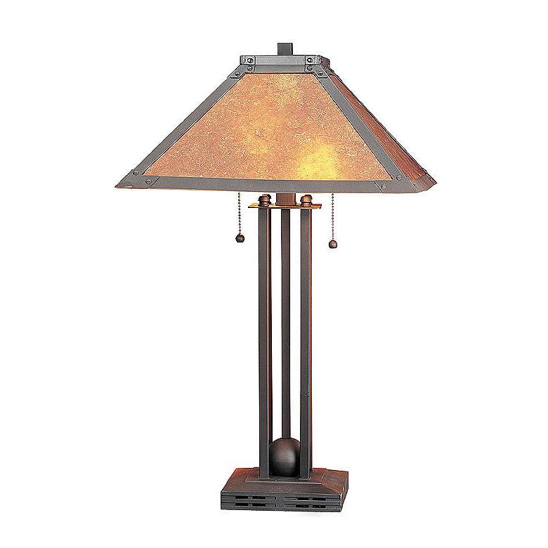 Image 2 Metal Mica Table Lamp