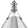 3_Metal No.2 16" Wide Polished Nickel Pendant Light more views