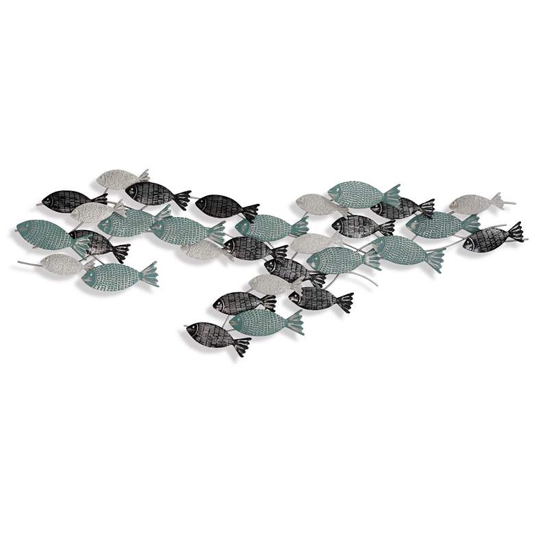 Image 1 Metal School - Metal Wall Art - Multi-Color Finish