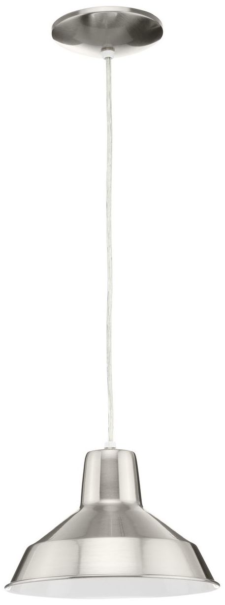 Thumbnail2 of Metal Shade Collection One-Light Spun Metal Shade Pendant Light more views