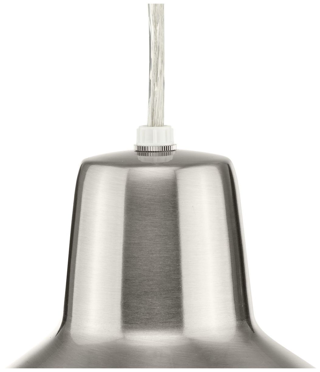 Metal Shade Collection One-Light Spun Metal Shade Pendant Light