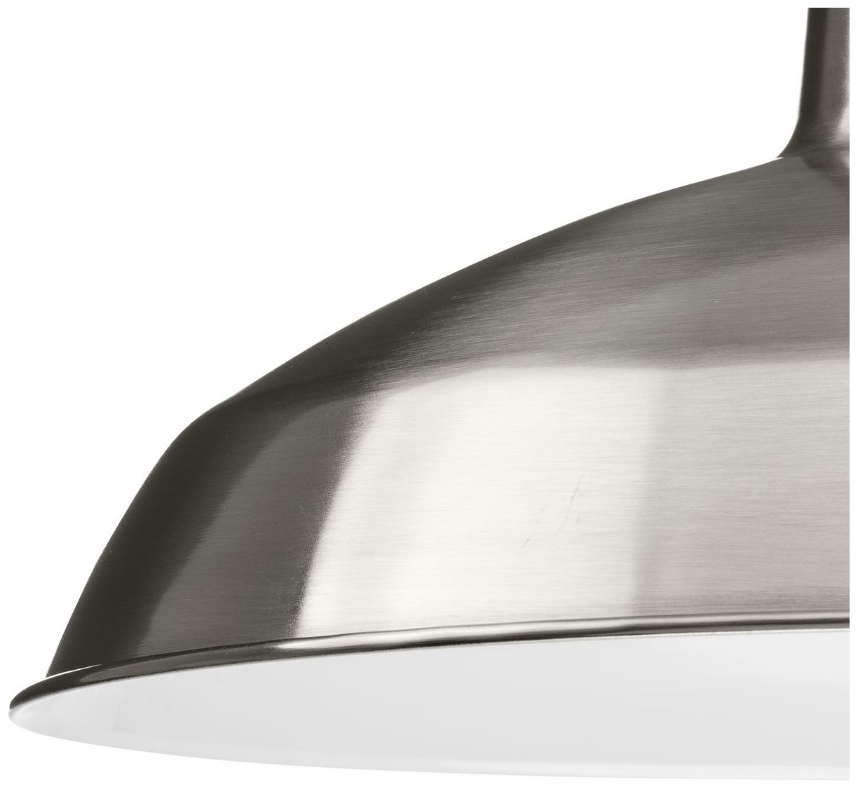 Image 6 Metal Shade Collection One-Light Spun Metal Shade Pendant Light more views