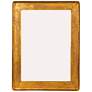 2_Metal Wall Mirror with Raised Edge Frame, Gold Finish