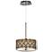Metal Weave Giclee Glow 10 1/4" Wide Pendant Light