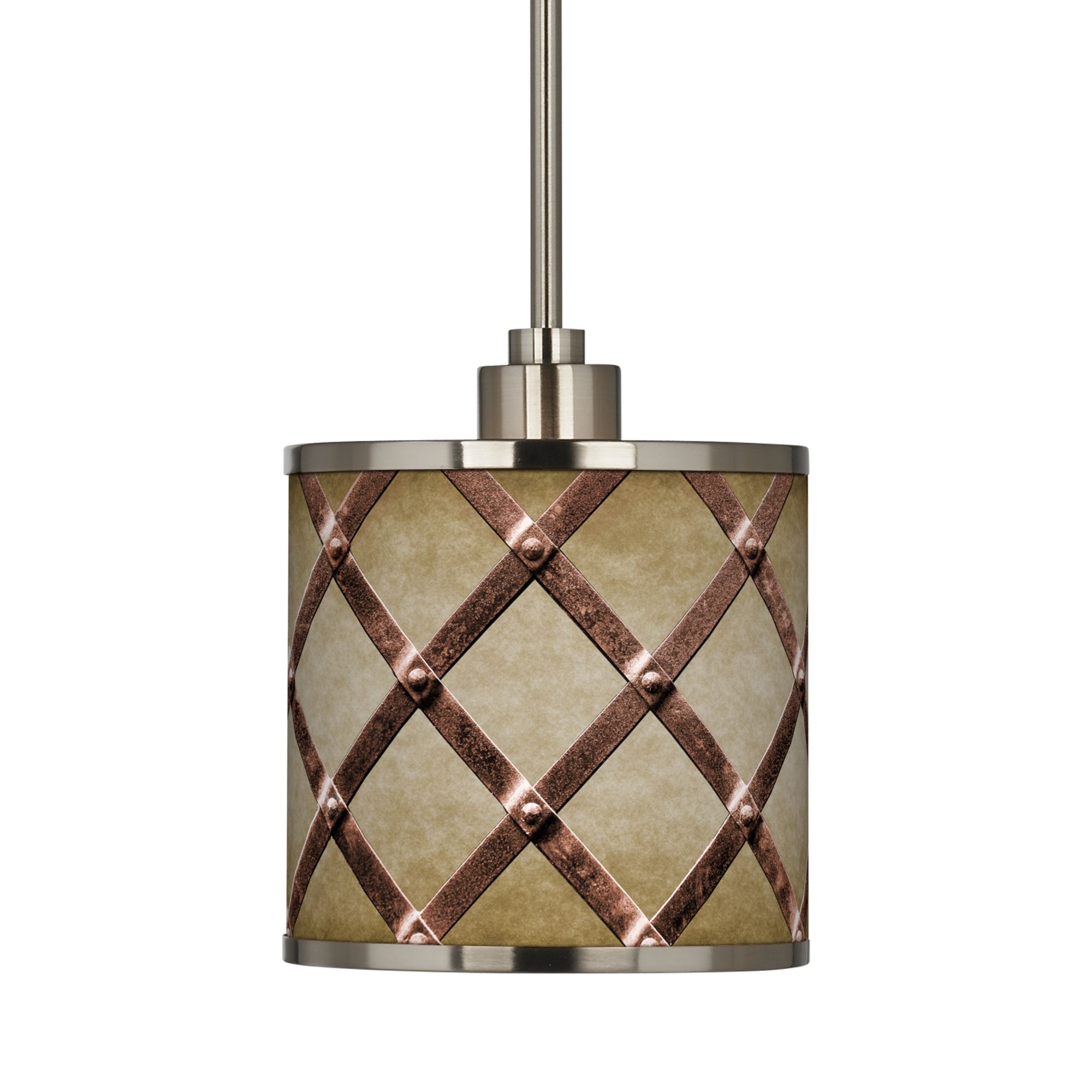 Image 3 Metal Weave Giclee Glow Mini Pendant Light more views