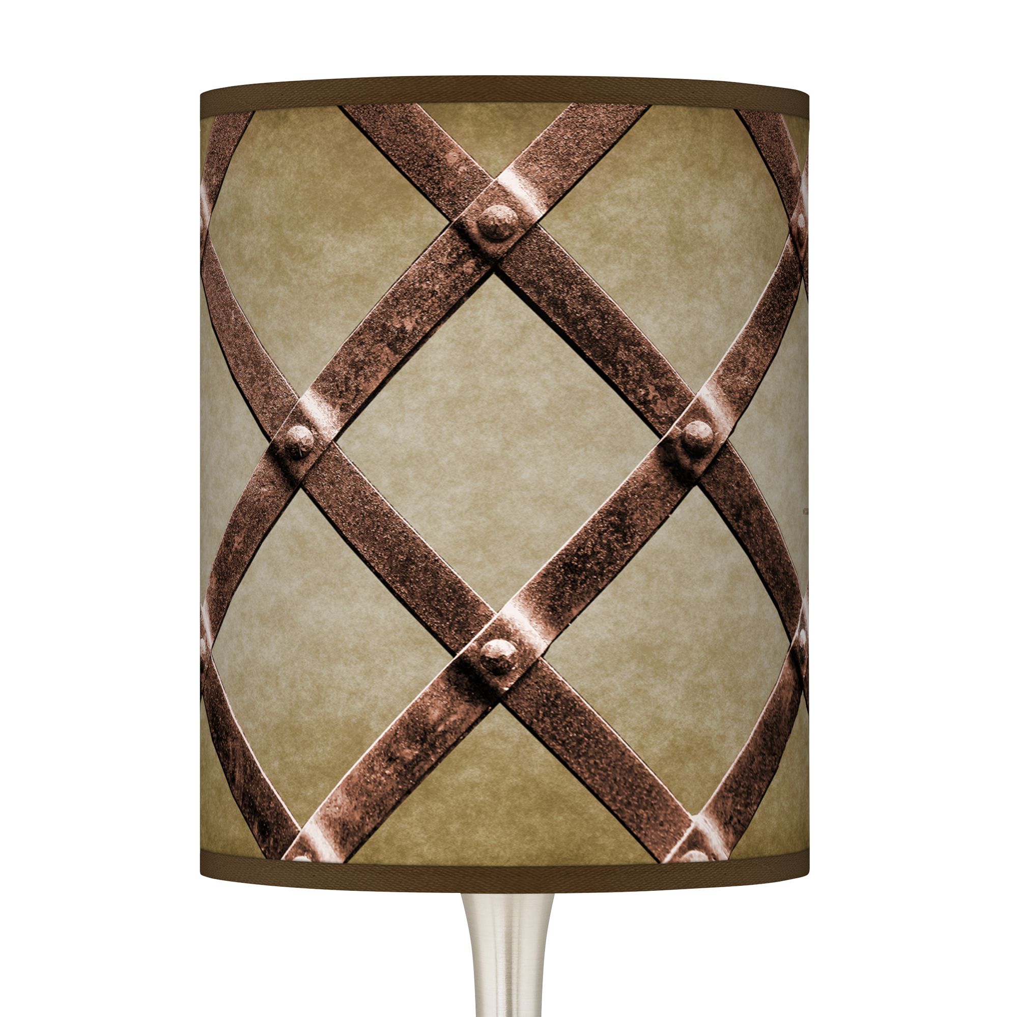 Image 2 Metal Weave Giclee Modern Droplet Table Lamp more views