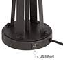 Thumbnail4 of Metal Weave Susan Dark Bronze USB Table Lamps Set of 2 more views