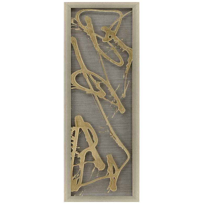 Image 1 Metallic Dream II 15"W x 43"H Framed Art