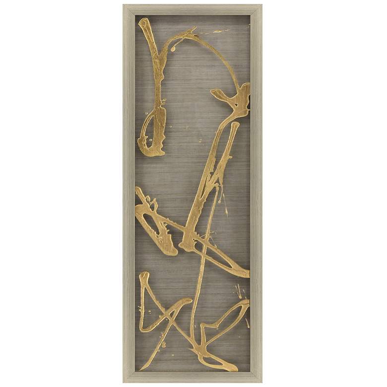 Image 1 Metallic Dream IV 15"W x 43"H Framed Art