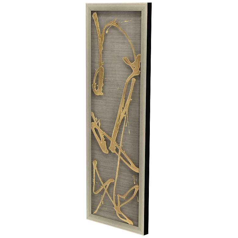 Image 2 Metallic Dream IV 15"W x 43"H Framed Art more views