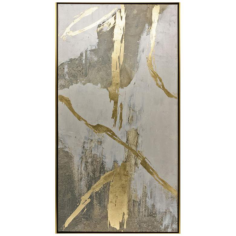 Image 1 Metallic Expression I 36"W x 69"H Canvas
