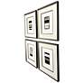 2_Metallic Markers III 18"W x 21"H Framed Art Set of 4 more views