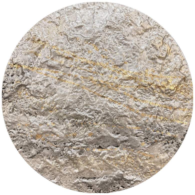 Image 1 Metallic Mercury II 30"W x 30"H Wall Sculpture