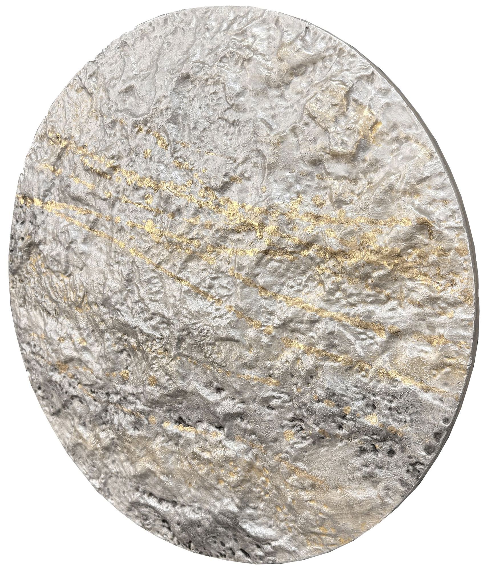 Image 2 Metallic Mercury II 30"W x 30"H Wall Sculpture more views