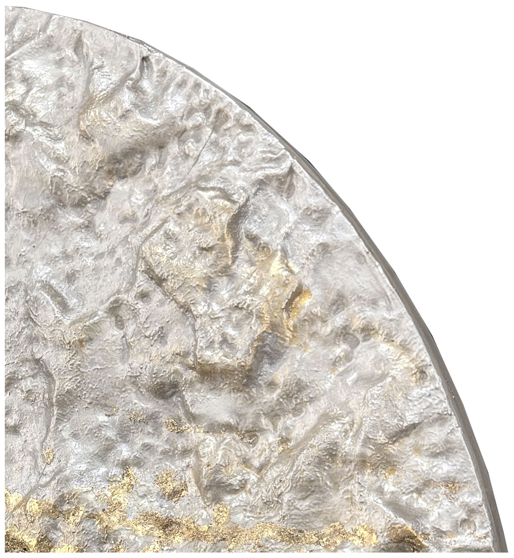 Image 3 Metallic Mercury II 30"W x 30"H Wall Sculpture more views