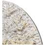 3_Metallic Mercury II 30"W x 30"H Wall Sculpture more views