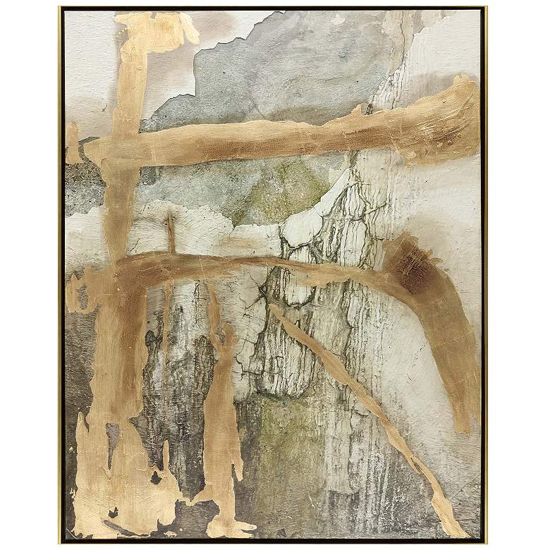 Image 1 Metallic Underground I 41"W x 51"H Canvas