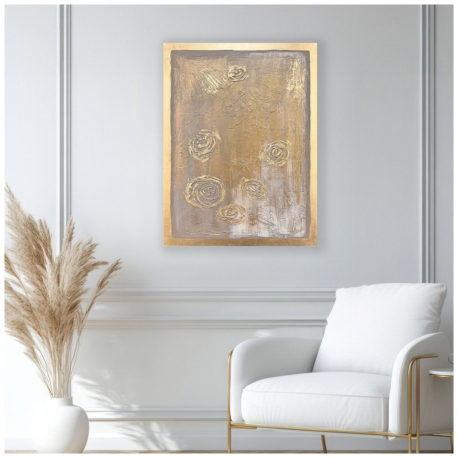 Image 5 Metallica II 30"W x 40"H Wall Sculpture more views