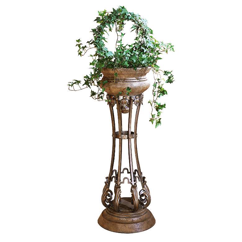 Image 1 Metalworks Collection Jardiniere Plant Stand