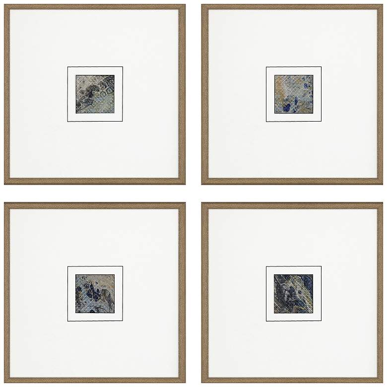 Image 1 Metamorphosis I 21"W x 21"H Framed Art Set of 4