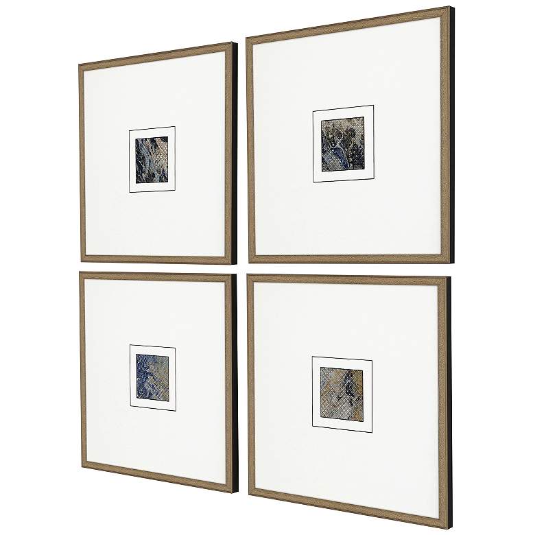 Image 2 Metamorphosis II 21"W x 21"H Framed Art Set of 4 more views