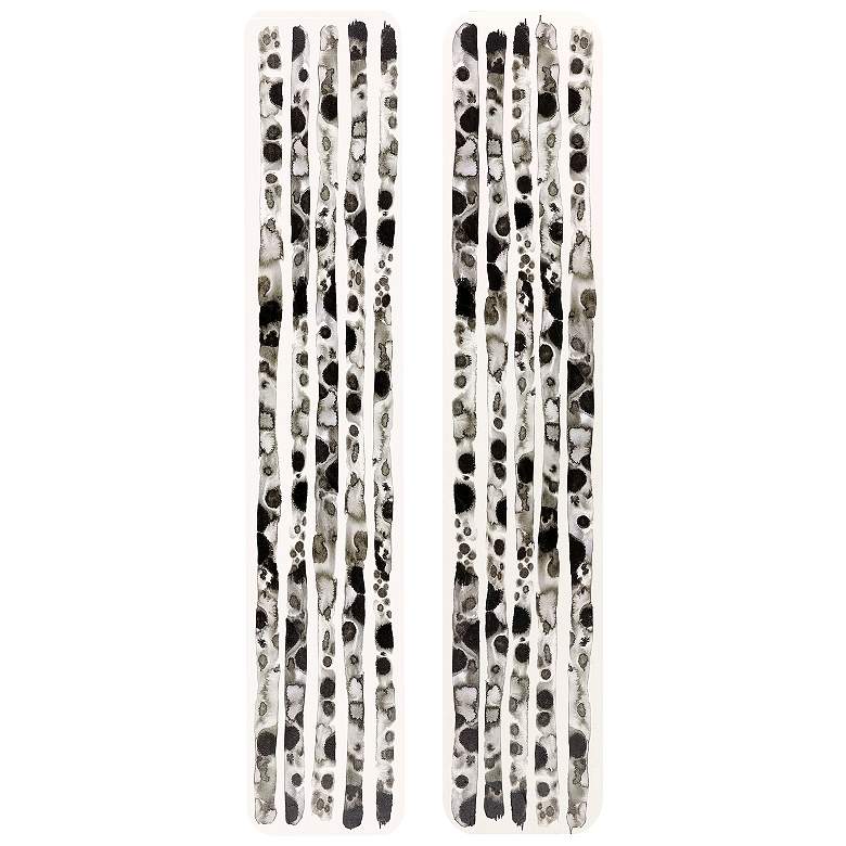 Image 1 Metaphysical 12"W x 57"H Wall Sculpture Set of 2