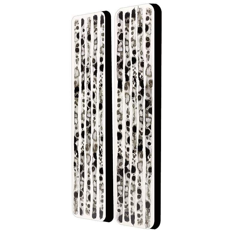 Image 2 Metaphysical 12"W x 57"H Wall Sculpture Set of 2 more views