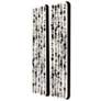 2_Metaphysical 12"W x 57"H Wall Sculpture Set of 2 more views