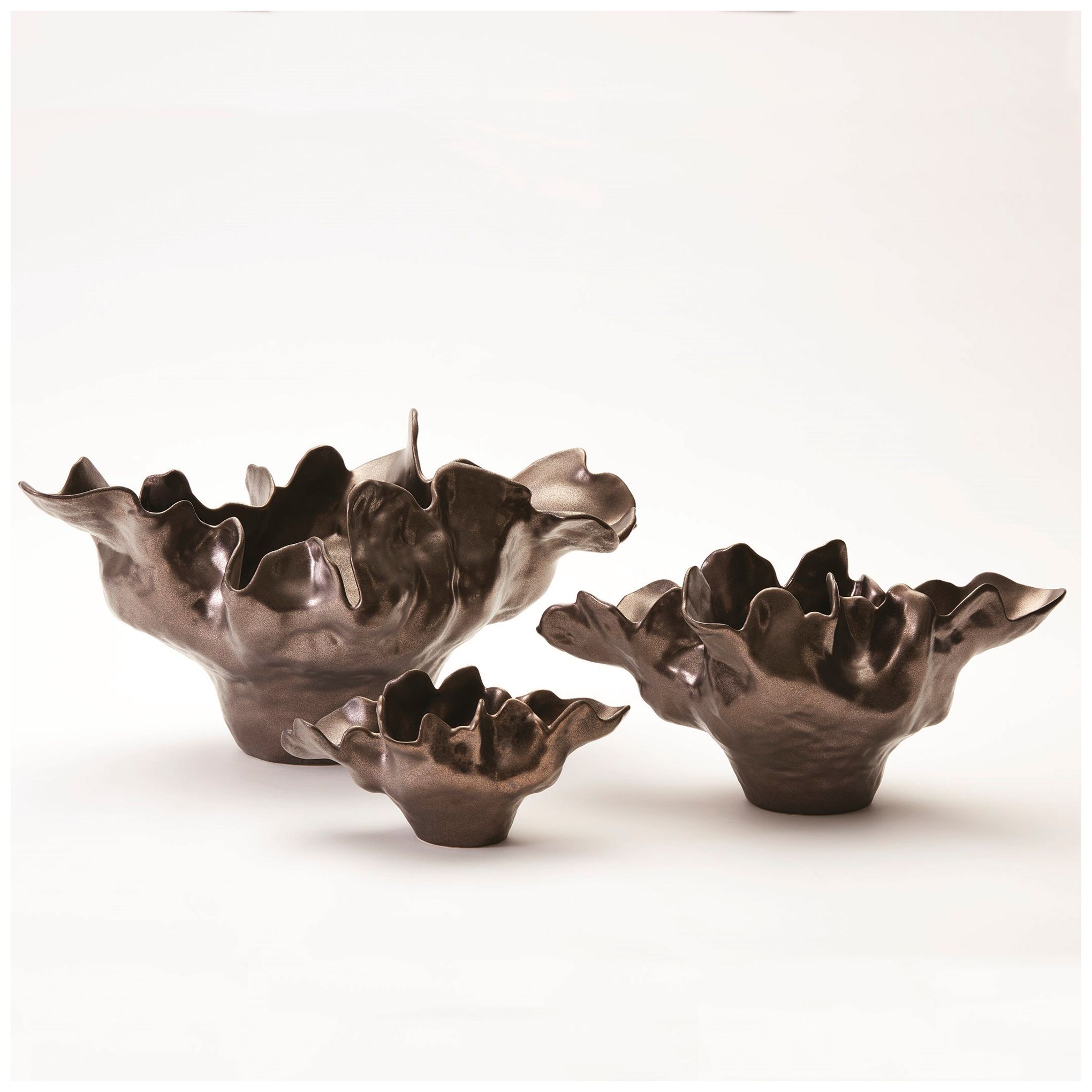 Image 2 Meteor Haze Small Bronze Bowl more views