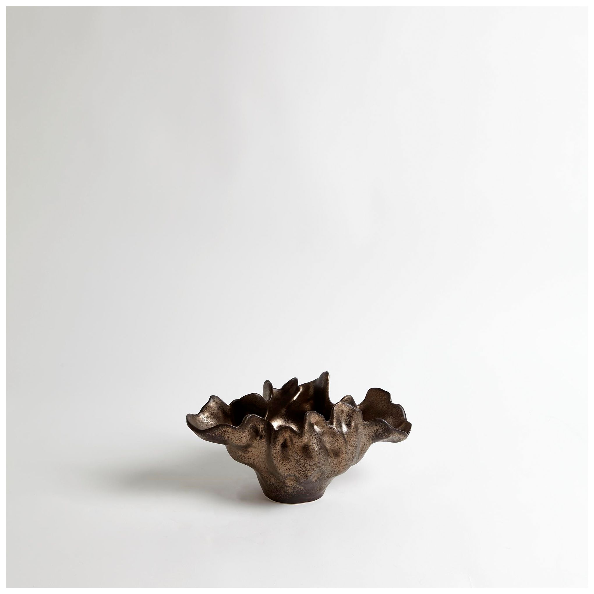 Image 4 Meteor Haze Small Bronze Bowl more views