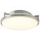 Metra 14 1/4" Wide Vintage Platinum Ceiling Light