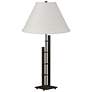 Metra 26.9"H Oil Rubbed Bronze Double Table Lamp w/ Anna Shade