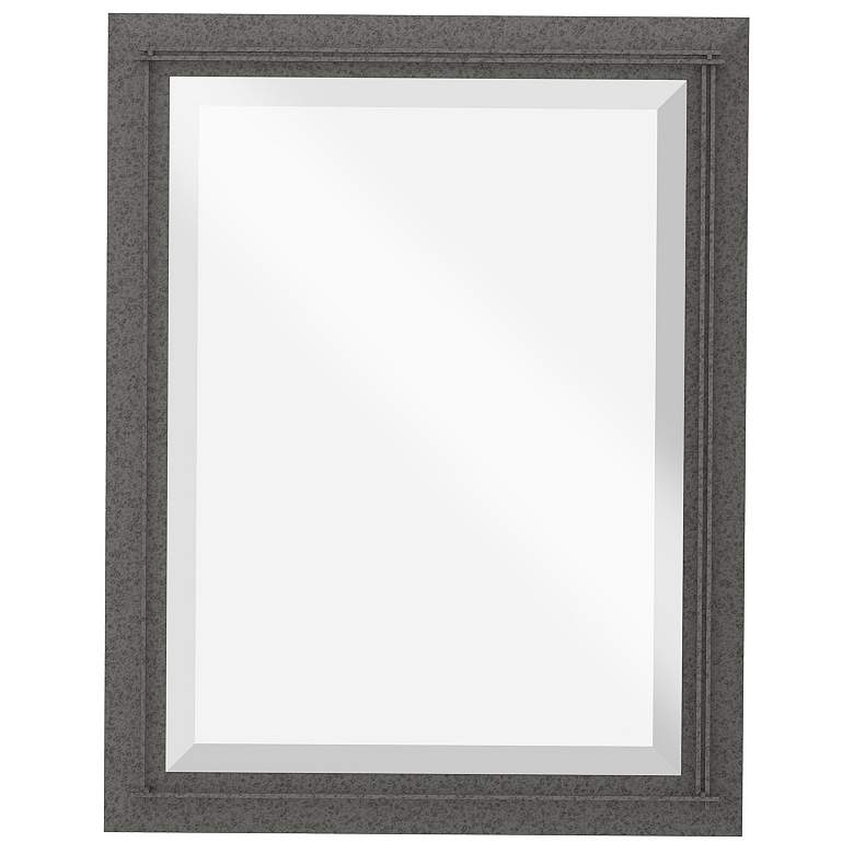 Image 1 Metra 26 inch x 32 inch Natural Iron Wall Mirror