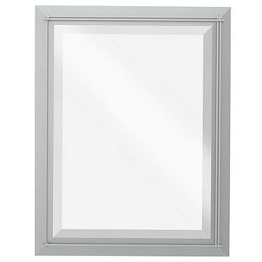 Metra 26" x 32" Vintage Platinum Wall Mirror