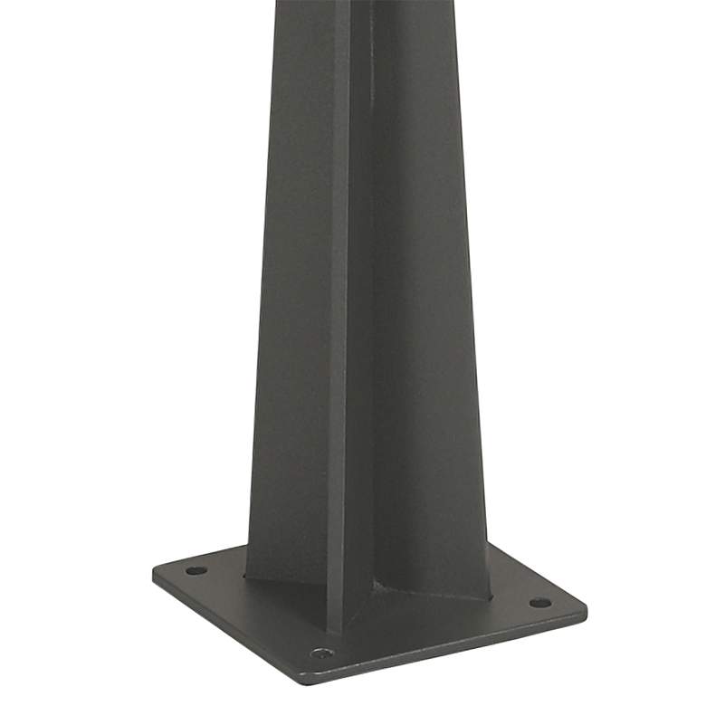 Image 5 Metro 28"H Space Gray Dusk-to-Dawn Solar LED Outdoor Path Light more views